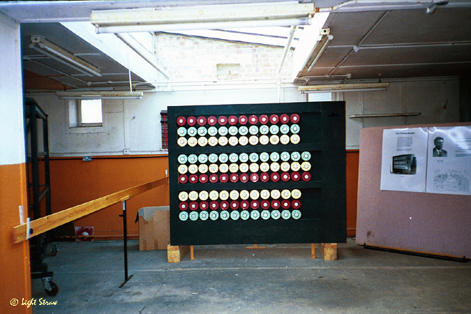 An early 'mock-up' Bombe 1999